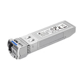 Omada 10Gbase-BX Single-Mode WDM Bi-Directional SFP+ Module SPEC: LC/UPC Connector, TX:1330nm/RX:1270nm, Single-mode, 10 km