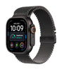 Apple Watch Ultra 4 GPS + Cellular 49mm Black Titanium Case with Black Titanium Milanese Loop - M