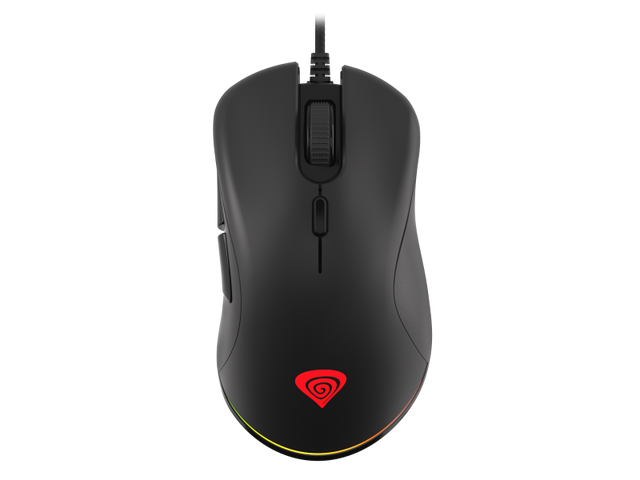 Mouse Gaming GENESIS Krypton 200, 6400 DPI, Negru