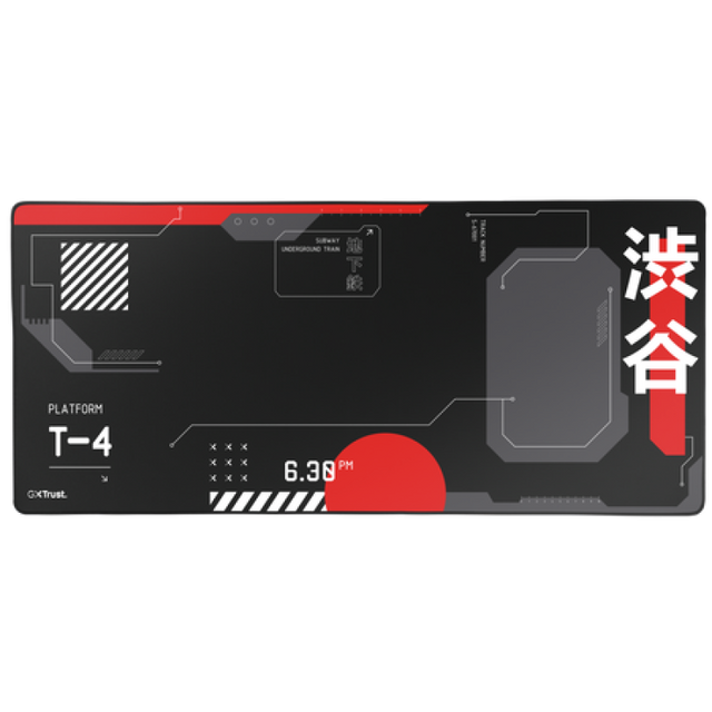Mousepad Trust GXT 759 XXL, suprafata moale, dimensiuni 900 x 400 x 3mm, negru