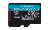 Card de Memorie MicroSDXC Kingston,256GB,Canvas GO Plus,Fara Adaptor