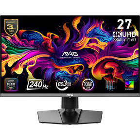 Monitor Consumer MSI MAG 272UP QD-OLED X24, 26.5", 3840 x 2160 pixeli, Black, 2 ani Garantie