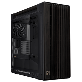 Carcasa ASUS ProArt PA602 Wood Edition, RGB, Mid Tower, Black