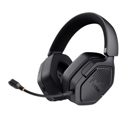 Casti wireless Trust GXT 493PS Carus, frecventa raspuns 20 Hz, 20.000 Hz, nivel sunet 103dB, sunet stereo, microfon inclus, compatibile cu PS4, PS5, Nintendo Switch, negru