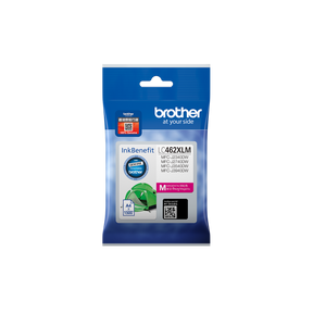 Brother LC462XLM. Cartridge capacity: High (XL) Yield, Supply type: Single pack, Colour ink page yield: 1500 pages, Printing colours: Magenta, Quantity per pack: 1 pc(s)