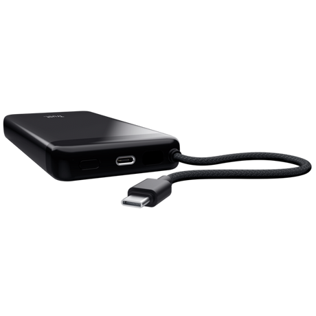 Baterie externa Trust Fiera, capacitate 20.000, 2 porturi USB, negru