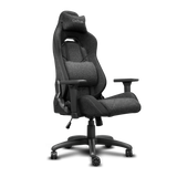 Scaun gaming Trust GXT 723 Ruya Comfortable, 5 roti, ridicare pe gaz clasa 4, adjustabil pe inaltime, material elastic fabric, greutate maxima suportata 150 kg, negru
