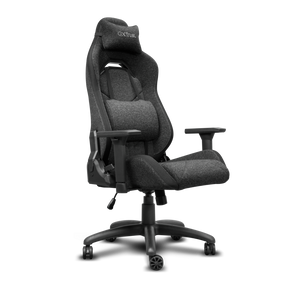 Scaun gaming Trust GXT 723 Ruya Comfortable, 5 roti, ridicare pe gaz clasa 4, adjustabil pe inaltime, material elastic fabric, greutate maxima suportata 150 kg, negru