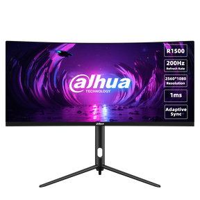 Monitor Gaming Dahua LM30-E330CA, 30", 2560 x 1080 pixeli, Black, Red, 3 ani Garantie