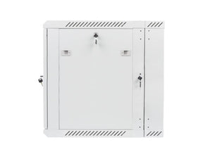 Dulap rack 19" perete secțiune dublă 12U / 600x600 (flat pack) gri