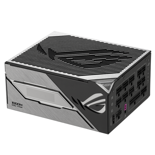Sursa ASUS ROG THOR PLATINUM III 1000W 80 Plus Platinum, Active PFC, ATX 3.1, protectii OPP/OVP/UVP/SCP/OCP/OTP, ARGB AURA SYNC