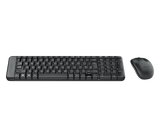 Logitech 920-003161. Keyboard form factor: Mini. Keyboard style: Straight. Connectivity technology: Wireless, Device interface: RF Wireless, Keyboard layout: QWERTY, Recommended usage: Office. Product colour: Black. Mouse included