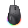 Mouse ergonomic cu fir Trust GXT 145 Rexxa, conectivitate USB-A, rezolutie maxima 12800 dpi, negru