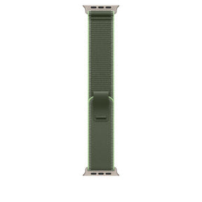 49mm Green/Neon Trail Loop - S/M - Natural Titanium Finish