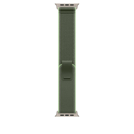 49mm Green/Neon Trail Loop - S/M - Natural Titanium Finish