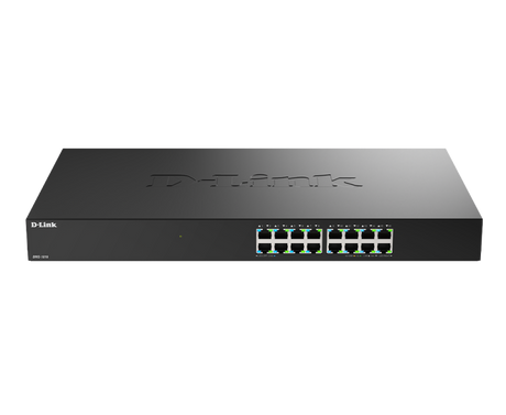 Switch unmanaged D-Link 16-Port 2.5G Multi-Gigabit, capacitate 80Gbps, negru