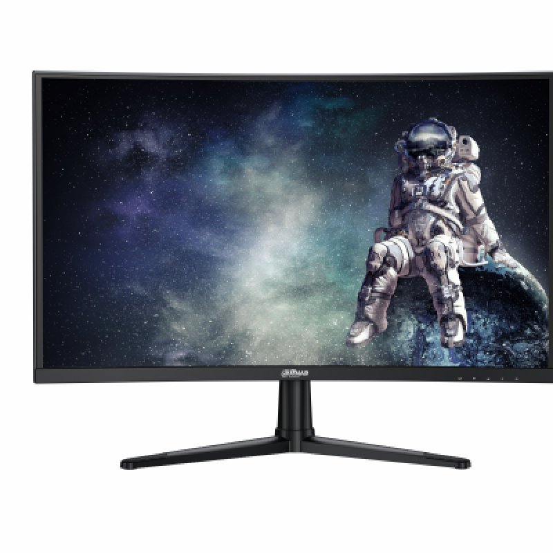 Monitor Gaming Dahua LM27-E240C, 27", 1920 x 1080 pixeli, Black, 3 ani Garantie