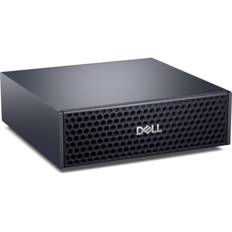 Desktop Workstation Dell Pro Max FCM1253 cu procesor NVIDIA ARM 20-core (10 Cortex-X925 + 10 Cortex A725), 128 GB LPDDR5X non-ECC, 4TB SSD, NVIDIA GB10 Blackwell GPU, NVIDIA DGX OS, Black, 3 ani garantie