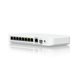 Ubiquiti USW-Flex-2.5G-8 POE , capacitate switch 60 Gbps, interfata (8) 2.5/1 GbE RJ45 ports, (1) 10G SFP+ or 10/5/2.5/1 GbE combination port, dimensiuni 212.9 x 99.4 x 33.5 mm