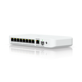 Ubiquiti USW-Flex-2.5G-8 POE , capacitate switch 60 Gbps, interfata (8) 2.5/1 GbE RJ45 ports, (1) 10G SFP+ or 10/5/2.5/1 GbE combination port, dimensiuni 212.9 x 99.4 x 33.5 mm