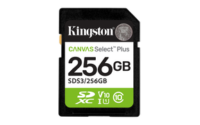 Card de Memorie SDXC Kingston 256GB,Canvas Select Plus