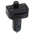 Modulator autor FM Spacer, Bluetooth 5.0, 2xUSB max. 5V/3.1A, 12V-24V, max. 10-15m, mic max. 0-1m, format MP3/WMA, 206 canale 87.5-108Mhz, USB disk, microSD, answer/hang up/redial, protectie circuit, negru