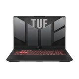 Notebook Gaming ASUS TUF Gaming A17, cu procesor AMD Ryzen 7 7445HS, 17.3'' IPS, 16 GB DDR5, 512 GB, NVIDIA GeForce RTX 4050, 6GB GDDR6, Fr OS