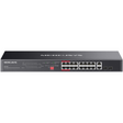 Switch Mercusys Gigabit Rackmount MS120GP, 16× Gigabit PoE+ RJ45 ports, 2× Gigabit non-PoE RJ45 ports, si 2× Gigabit SFP slots