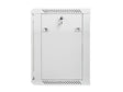 Dulap rack 19" perete 12U / 600x450 (flat pack) cu ușă din sticlă, gri  V2