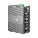 Switch TP-LINK IES210GPP, Gigabit, 8, PoE