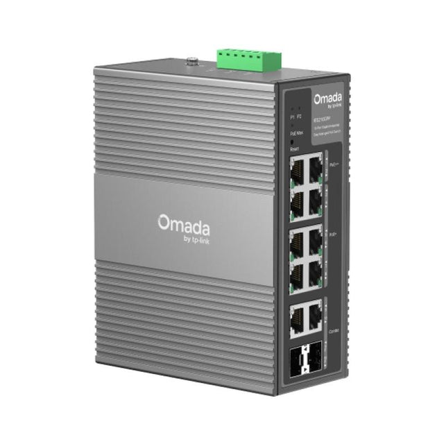 Switch TP-LINK IES210GPP, Gigabit, 8, PoE