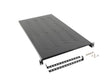 Poliță fixă 19" 1200 mm negru  (1U / 483x910 mm,  max. 25 kg, prindere în 4 puncte)