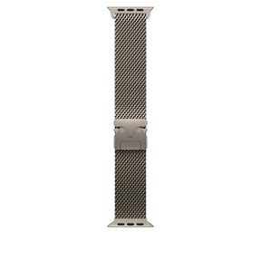 49mm Natural Titanium Milanese Loop - Small