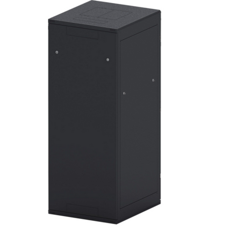 Rack de podea 19 Triton 42U 600x1000mm usa fata sticla panouri laterale/spate detasabile sectiuni pentru ventilatie activa, sectiuni acces cabluri sus/jos/spate IP20 negru
