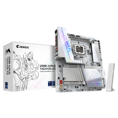 Placa de baza Gigabyte Z890 AORUS TACHYON ICE, Socket 1851, DDR5, E-ATX
