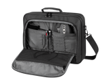 Geanta laptop Natec Boxer Lite, compatibilitate dimensiune laptop 15.6"-16", 2 compartimente, material Polyester 600D, negru