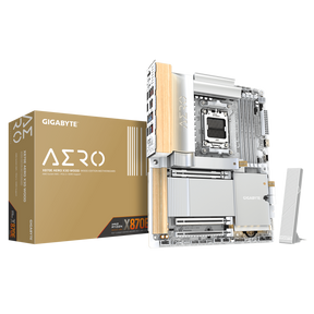 Placa de baza Gigabyte X870E AERO X3D WOOD, Socket AM5, DDR5, ATX