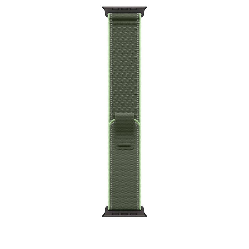 49mm Green/Neon Trail Loop - S/M - Black Titanium Finish