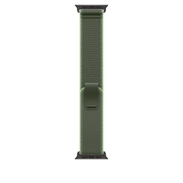49mm Green/Neon Trail Loop - S/M - Black Titanium Finish