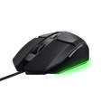 Mouse cu fir Trust GXT 121 Felox+, interfata USB-A, rezoluti 10000 DPI, iluminare, negru