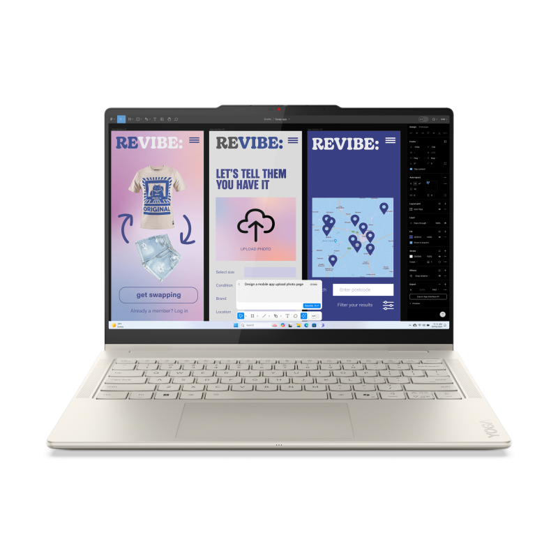 Laptop Consumer Lenovo Yoga 7 2-in-1 14ILL10, cu procesor Intel Core Ultra 7 256V, 14'' OLED, 16 GB LPDDR5x, 1 TB, Intel Arc Graphics 140V, Windows 11 Pro, 3 ani Garantie