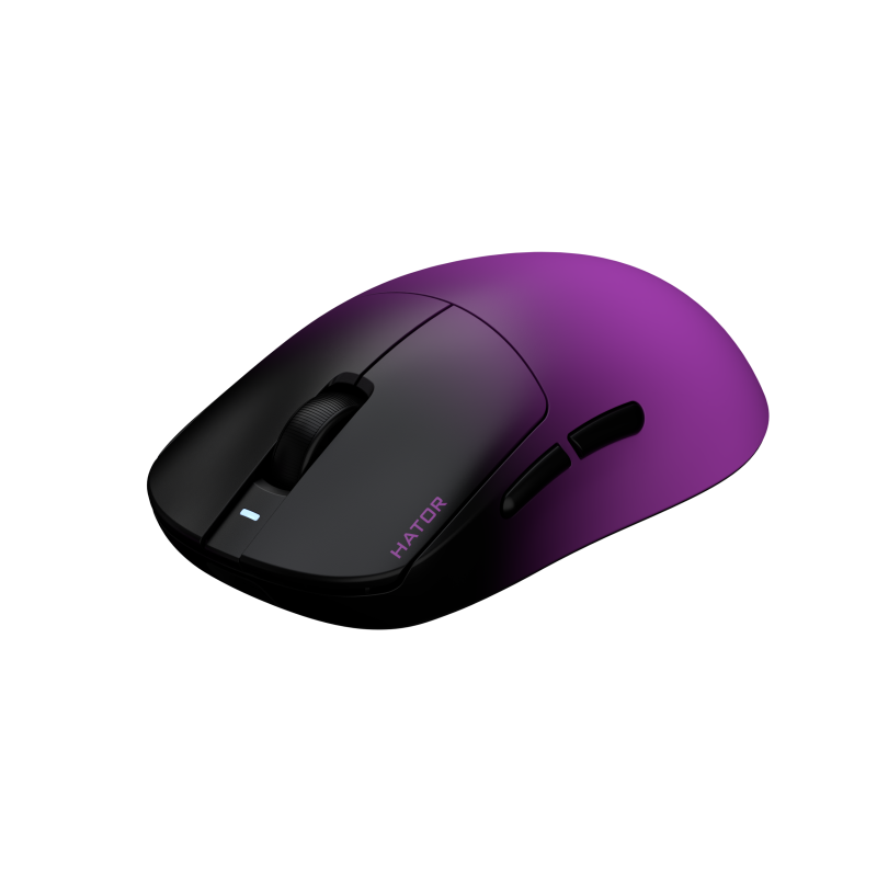 Mouse wireless Hator Quasar 3 ULTIMA 8K, senzor PixArt PAW3950, switch HATOR® Optical 100M, conectivitate 2.4GHz, bluetooth si USB, polling rate pana la 8000Hz, rezolutie maxima 30000 DPI, capacitate baterie 300 mAh, durata de viata baterie in modul wireless pana la 100 ore, timp incarcare 2 ore