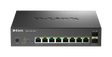 Switch D-Link DMS-1250-10SPL, 8 porturi Gigabit, 2 porturi SFP+, Protocol 802.3bt+802.3af/at, rackabil