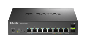 Switch D-Link DMS-1250-10SPL, 8 porturi Gigabit, 2 porturi SFP+, Protocol 802.3bt+802.3af/at, rackabil