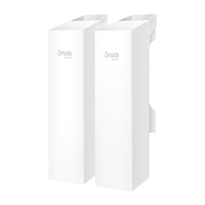TP-Link Omada EAP100-Bridge KIT 2.4GHz 300Mbps Indoor/Outdoor Wireless Bridge with 1GbE x3 (PoE+ 4.8W), interface 3x 10/100 Mbps Ethernet Ports