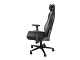 Scaun gaming Genesis Nitro 890 G2, material Synthetic PU + Textil, reglabil pe inaltime, greutate maxima suportata 150 kg, inaltime scaun reglabil 47 - 53 cm, spatar ajustabil 135°, dimensiuni roti 60mm, echipat cu piston cu gaz clasa 4, manere 3D, negru