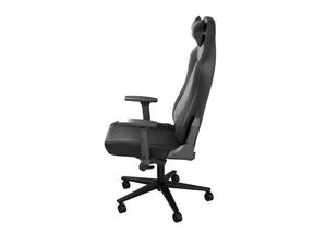 Scaun gaming Genesis Nitro 890 G2, material Synthetic PU + Textil, reglabil pe inaltime, greutate maxima suportata 150 kg, inaltime scaun reglabil 47 - 53 cm, spatar ajustabil 135°, dimensiuni roti 60mm, echipat cu piston cu gaz clasa 4, manere 3D, negru