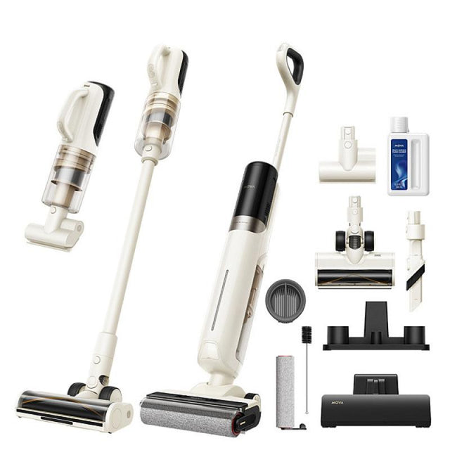 Aspirator vertical cu spalare MOVA K30 Mix 2-in-1 HMV24A, putere 300W, 18.000Pa, Autonomie 30 min