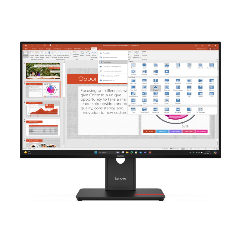 ThinkVision T27-40 27" IPS FHD HDMI 3Y