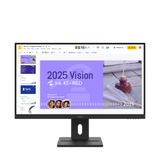 Monitor Commercial Lenovo ThinkVision E27Q-40, 27", 2560 x 1440 pixeli, Black, 3 ani garantie